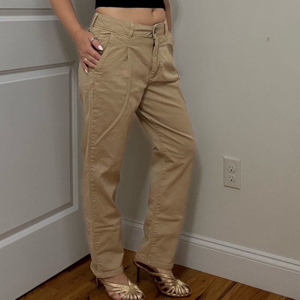 Denim&Co Classic Beige Chinos - Picture 8 of 10
